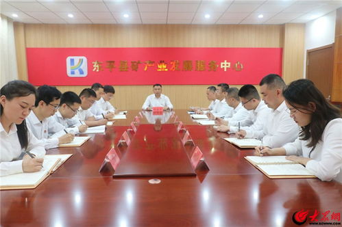 东平县矿产业发展服务中心召开党组扩大会议，以优质服务保障会议高效开展